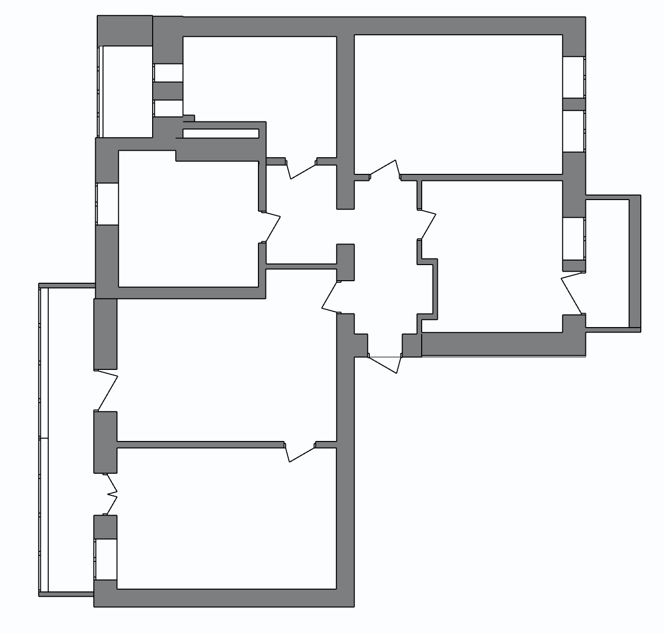 Maya Baklan Top Interior Designer Windsor London Modern Flat Scandi Style French Style Young Home Architectural Details Floor Plan Before and After